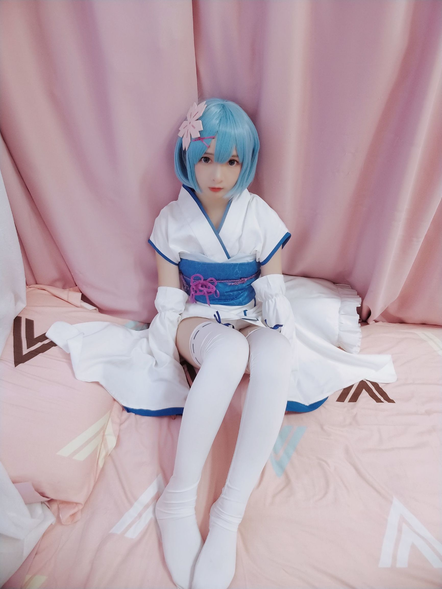 [COS福利]二次元美女古川kagura蕾姆幼年插图5